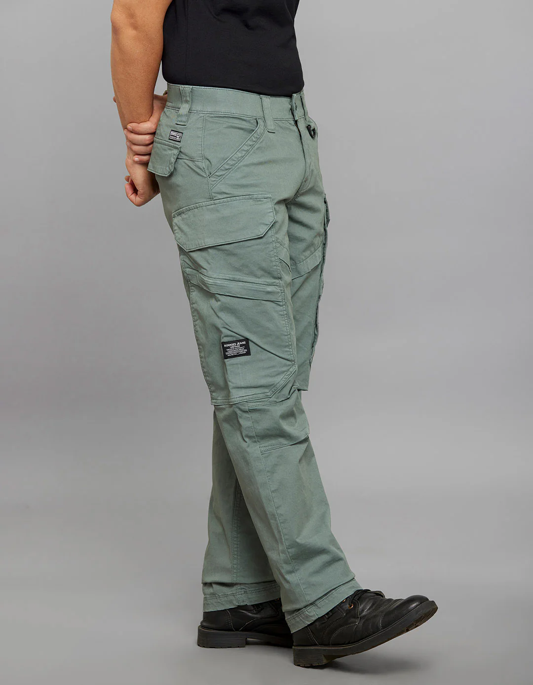 Aqaba Comfort Straight Fit Stretch Cargo Pants - Image 4