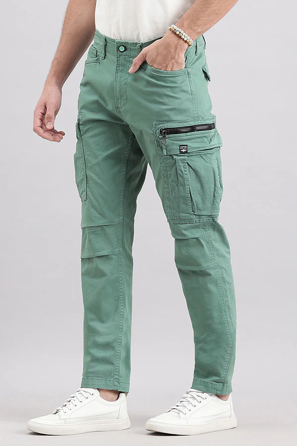 Aqua Regular Fit Cargo Pant - Image 5