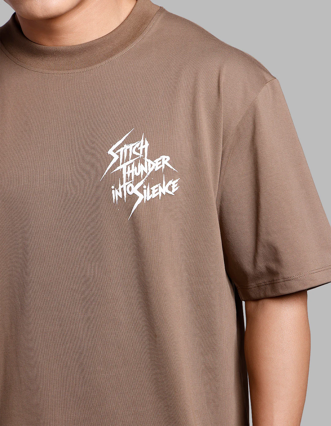 Bean Half Sleeves Oversize Tee - Image 6