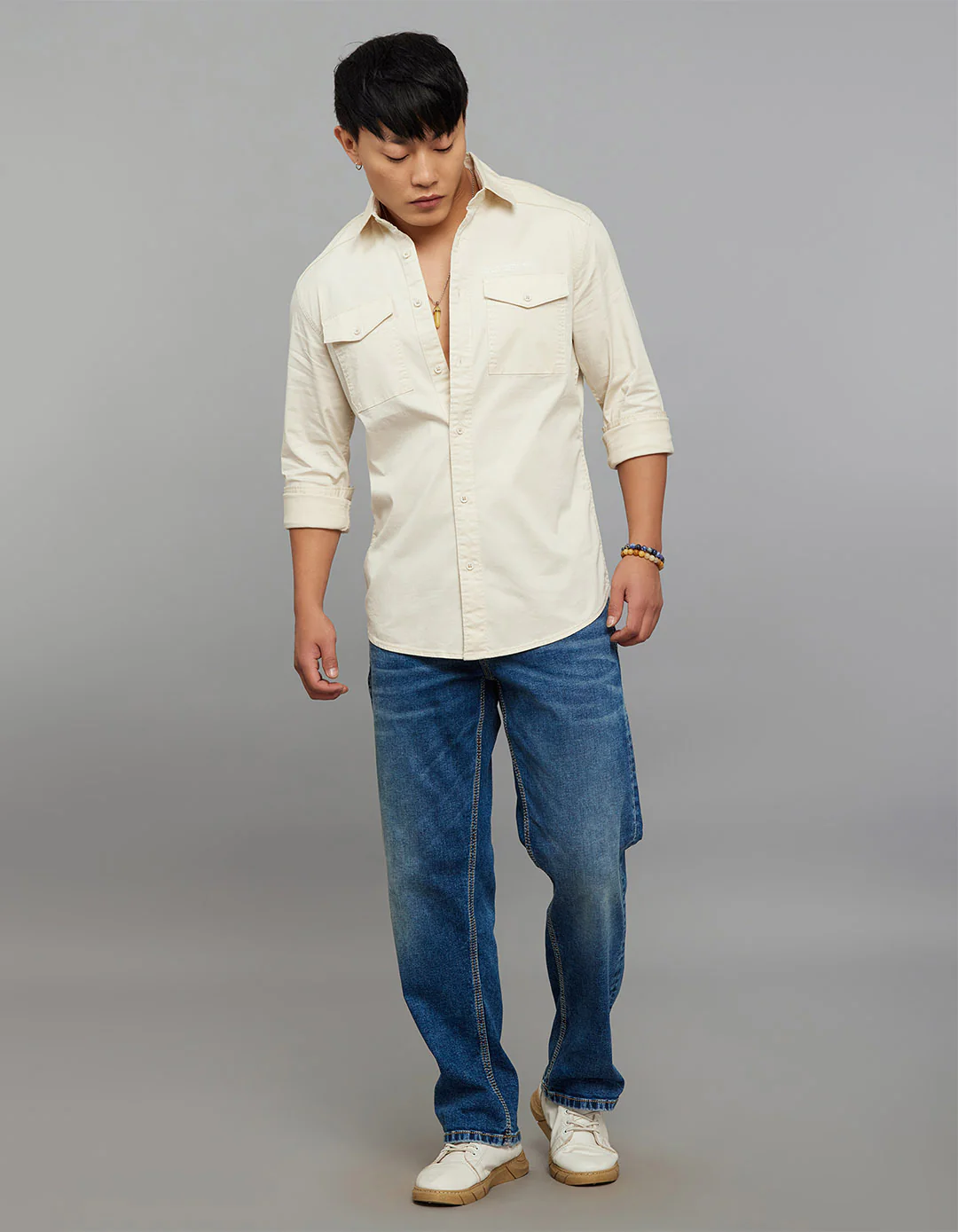 Birch Full Sleeves Cargo Shirt - Image 2