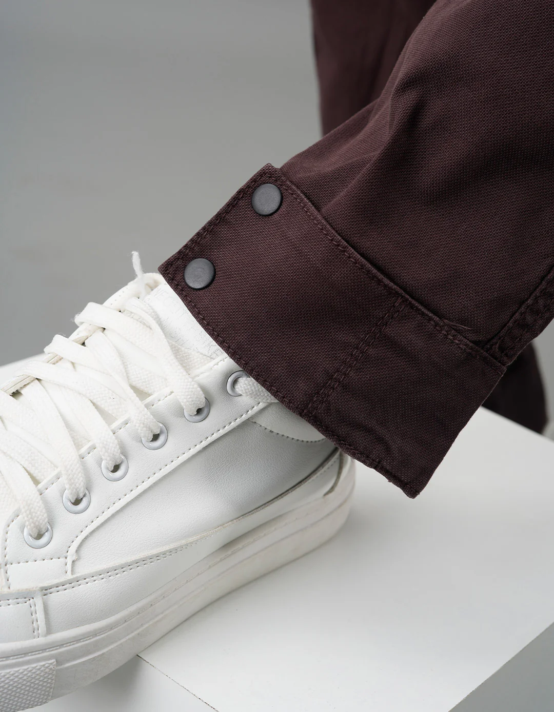 Brown Slim Fit Cargo Pant - Image 10