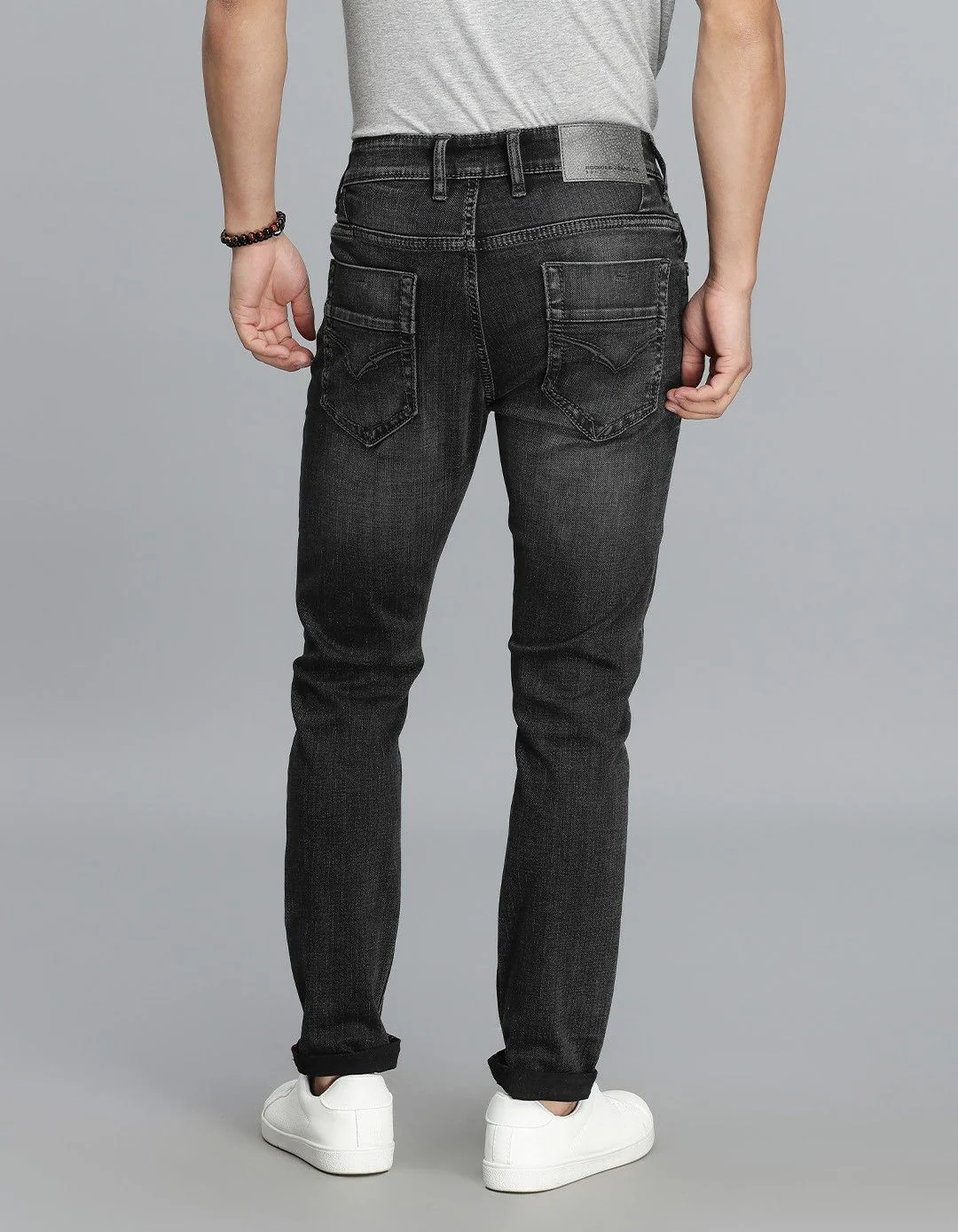 Charcoal Low-Rise Ankle Length Jeans - Image 5