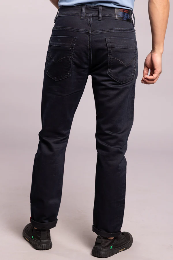 Dark Blue Low-Rise Ankle Length Jeans - Image 5