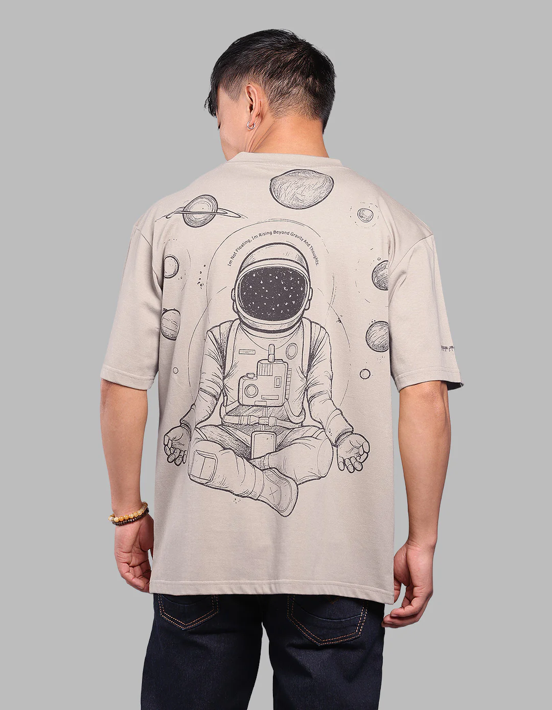 Goat Half Sleeve Oversize Tee
