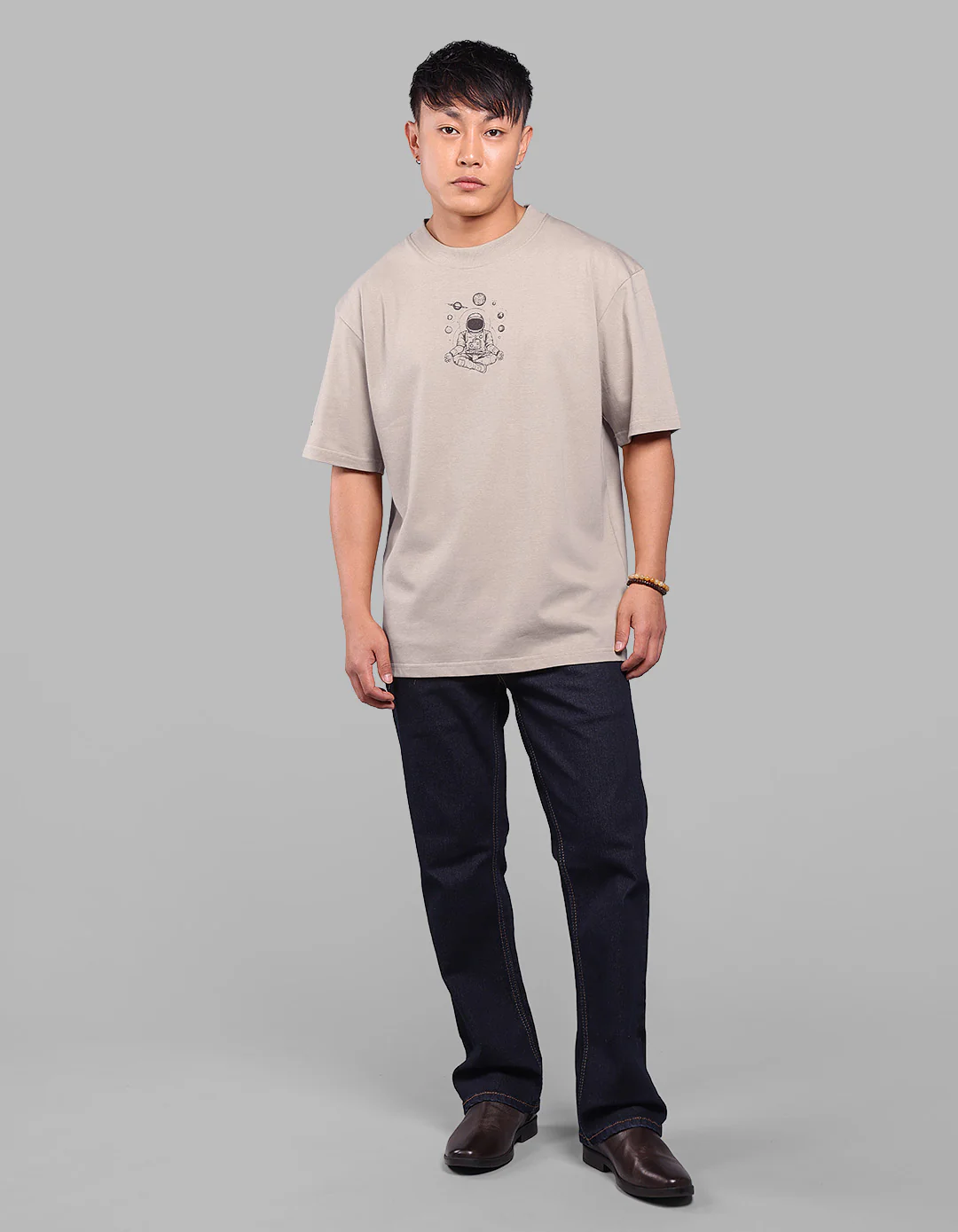 Goat Half Sleeve Oversize Tee - Image 3