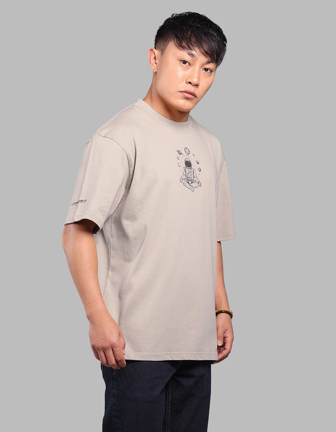 Goat Half Sleeve Oversize Tee - Image 4