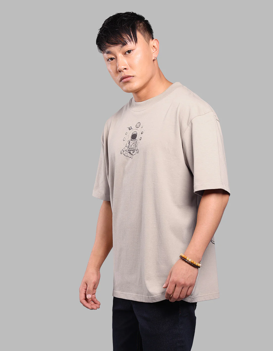 Goat Half Sleeve Oversize Tee - Image 5