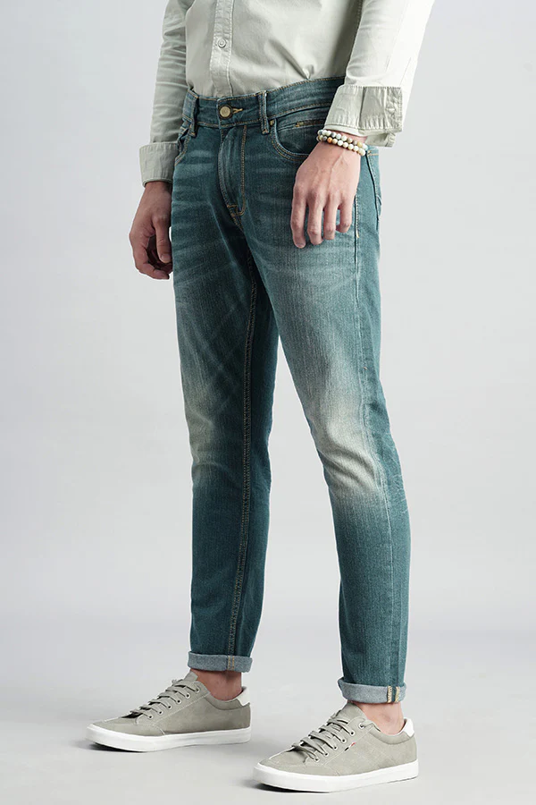 Light Green Low-Rise Ankle Length Jeans - Image 5