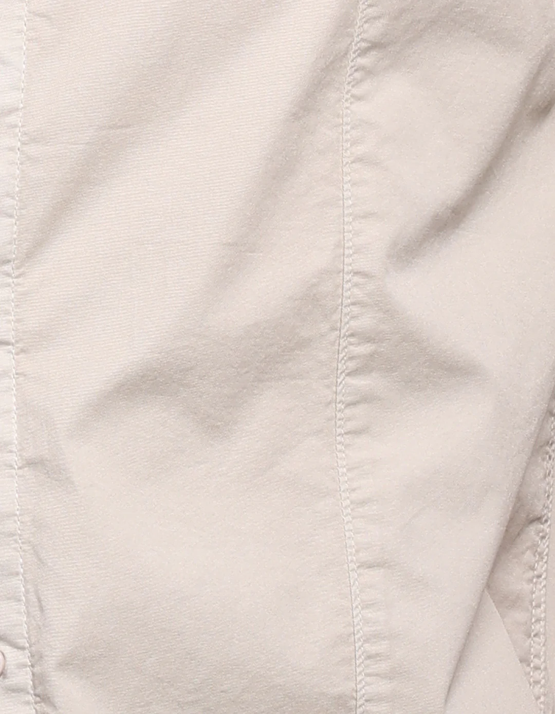 Light Moss Half Sleeve Oversized Stretch Cargo Shirt - Image 7