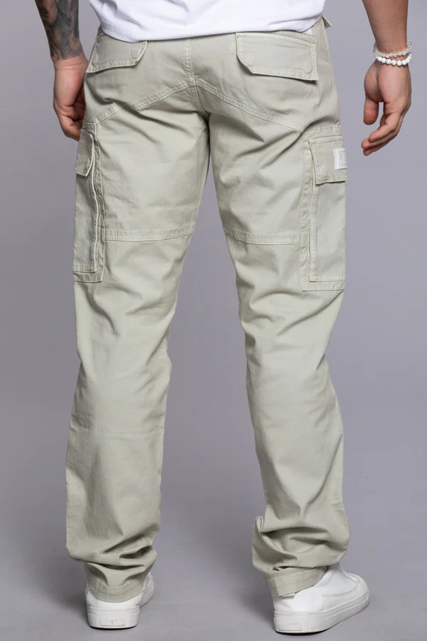 Light Stone Regular Fit Cargo Pant - Image 6