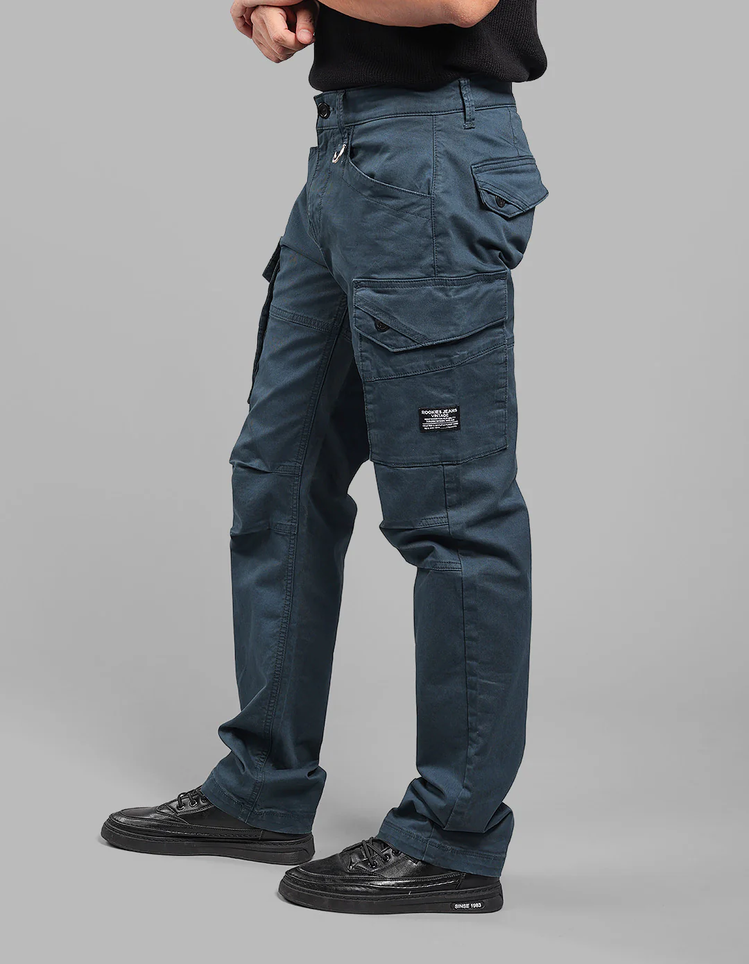 Martin Comfort Straight Fit Stretch Cargo Pants - Image 3
