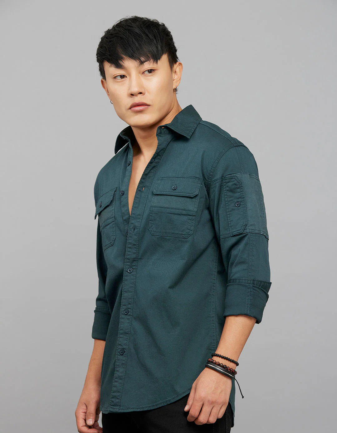 Martin Full Sleeves Cargo Shirt - Image 3