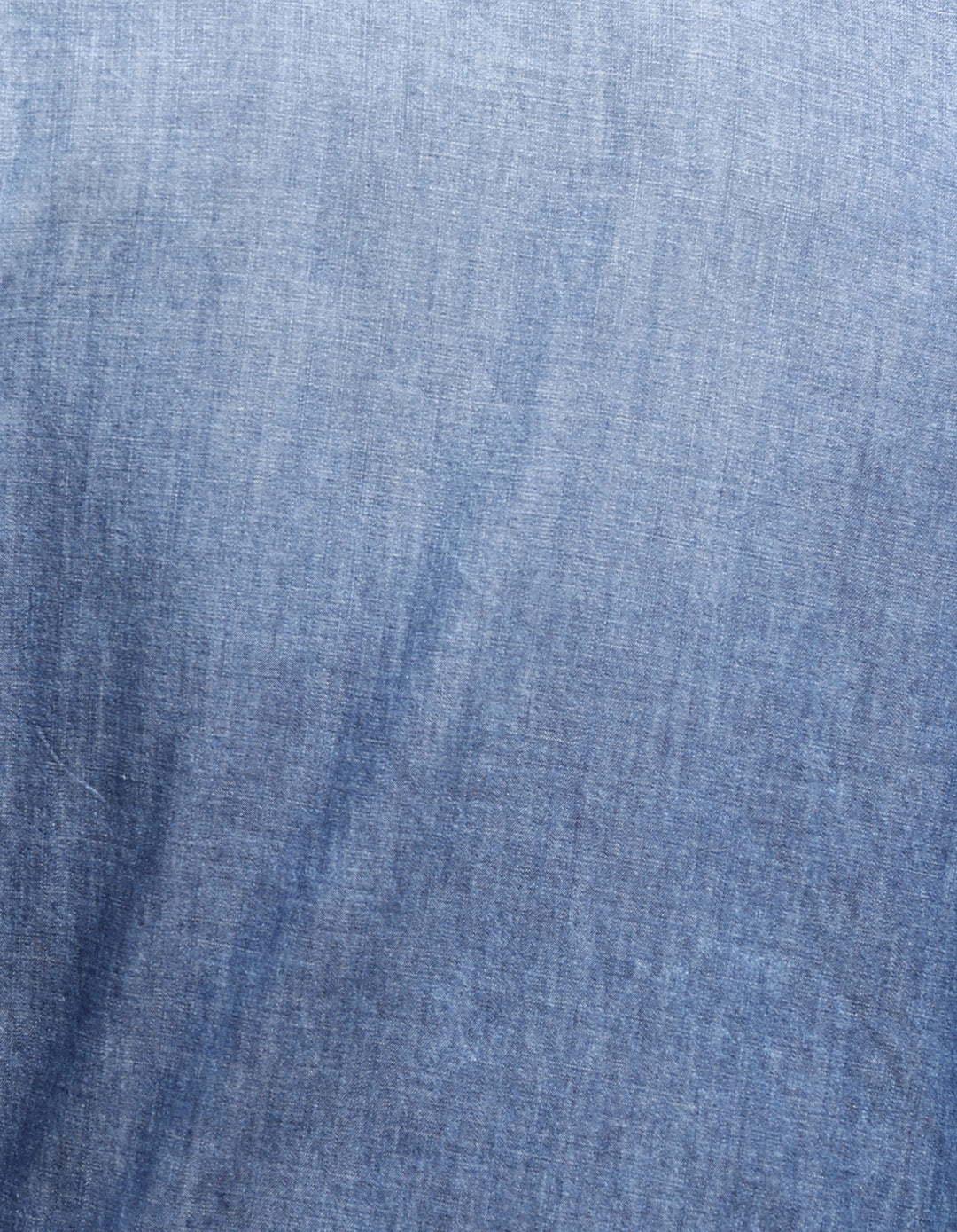 Med Blue Full Sleeve 100% Cotton Denim Shirt - Image 7
