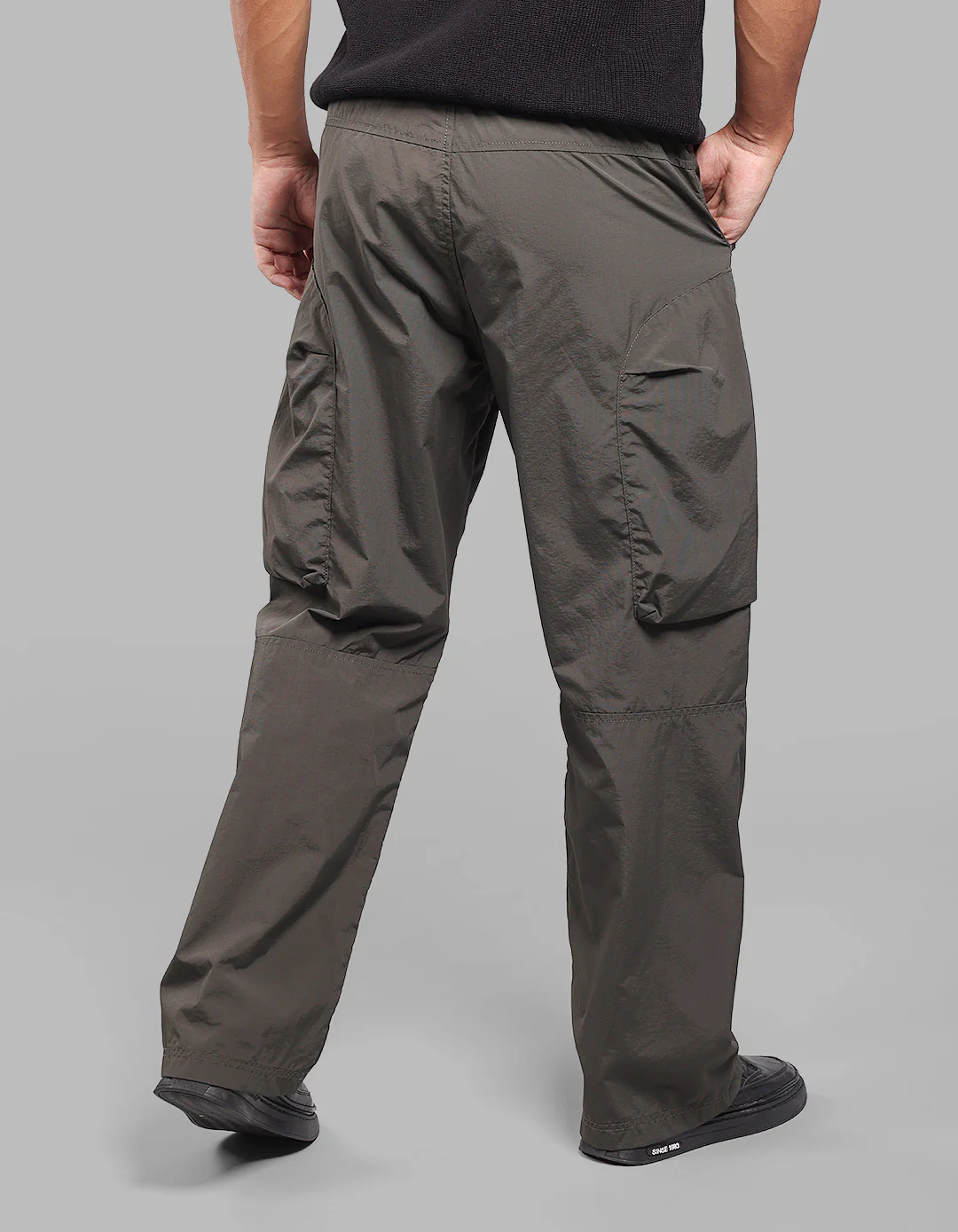 Military Green Loose Fit Utility Pant - Image 6