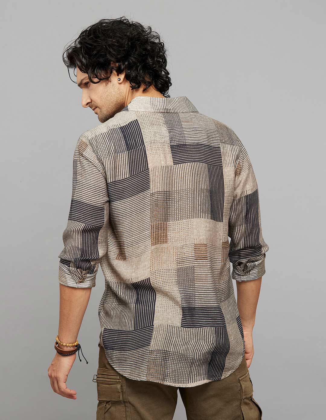 Multi Color Full Sleeves Printed Shirt - Image 7