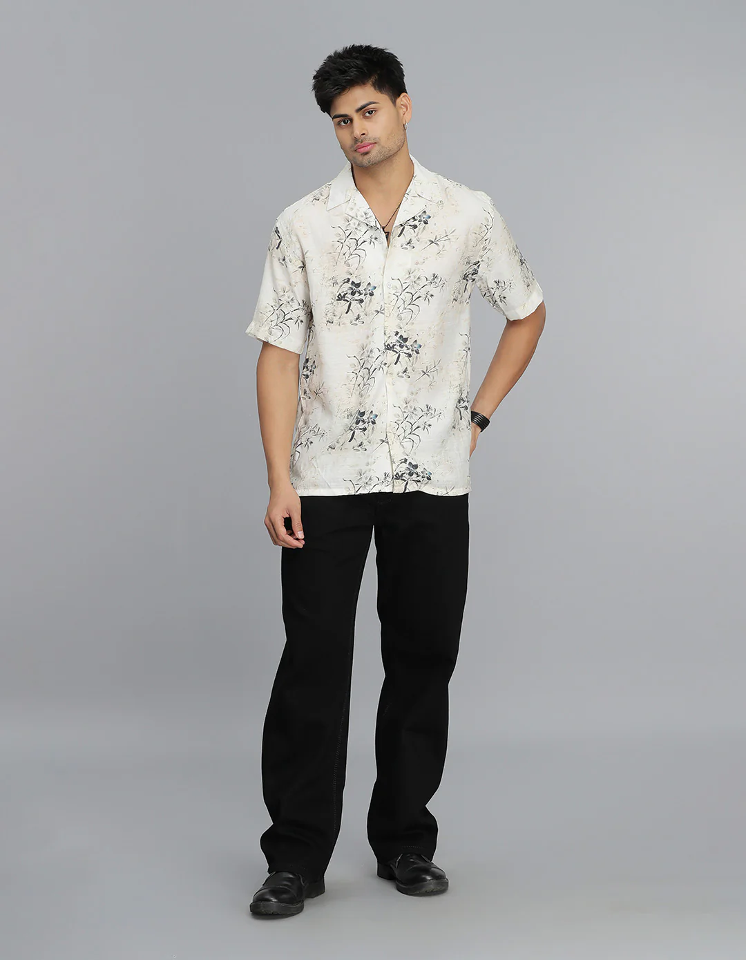 Multi Color Half Sleeves Printed Shirt - Image 2