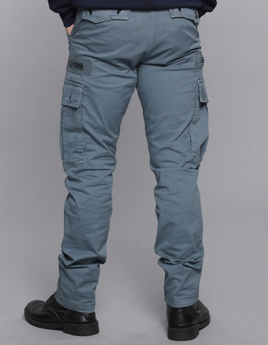 Petrol Regular Fit Cargo Pant - Image 6