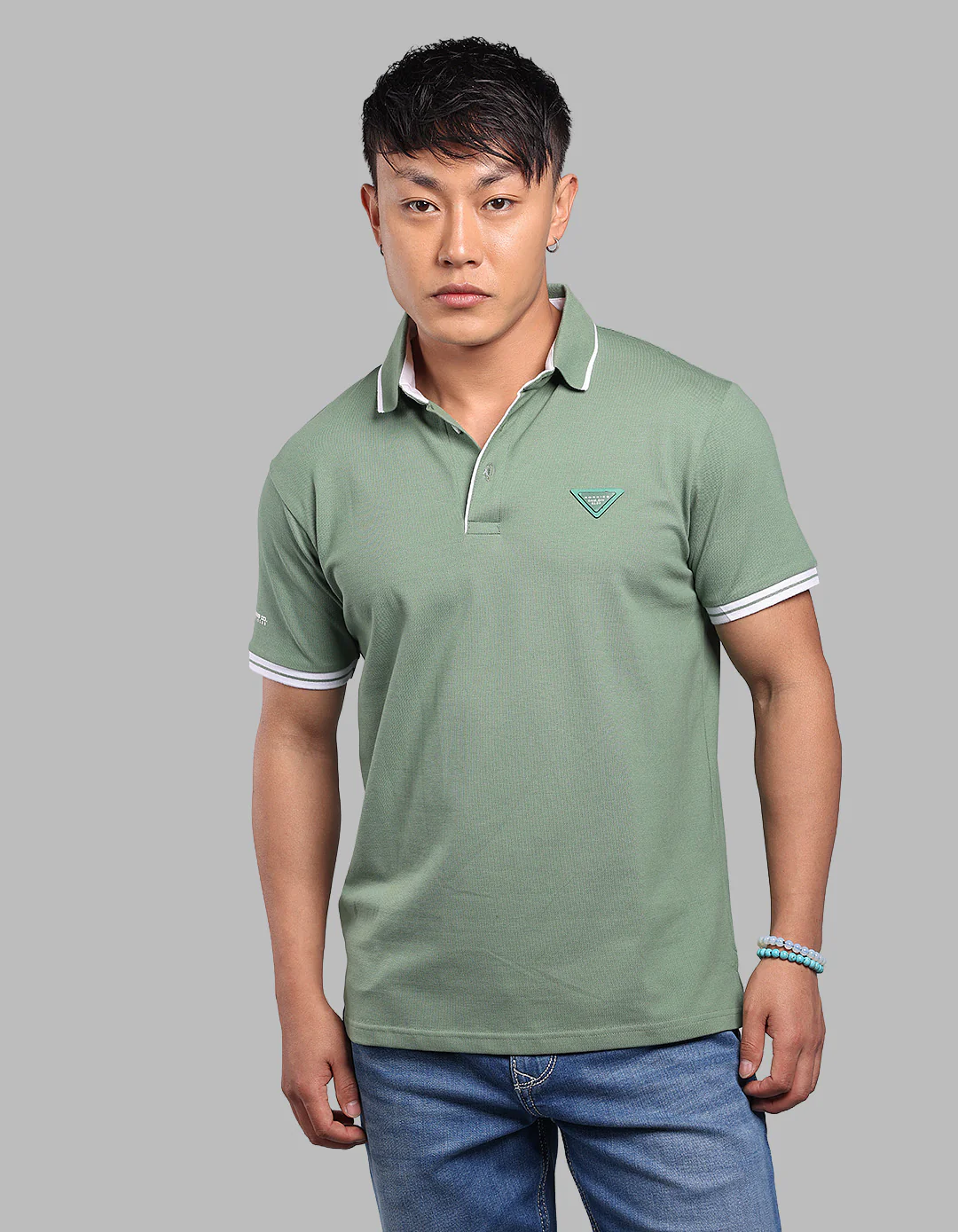 Pista Half Sleeve Pique Polo Tee