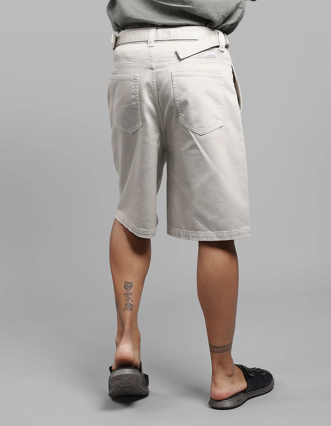 Stone Loose Fit Cotton Short - Image 6
