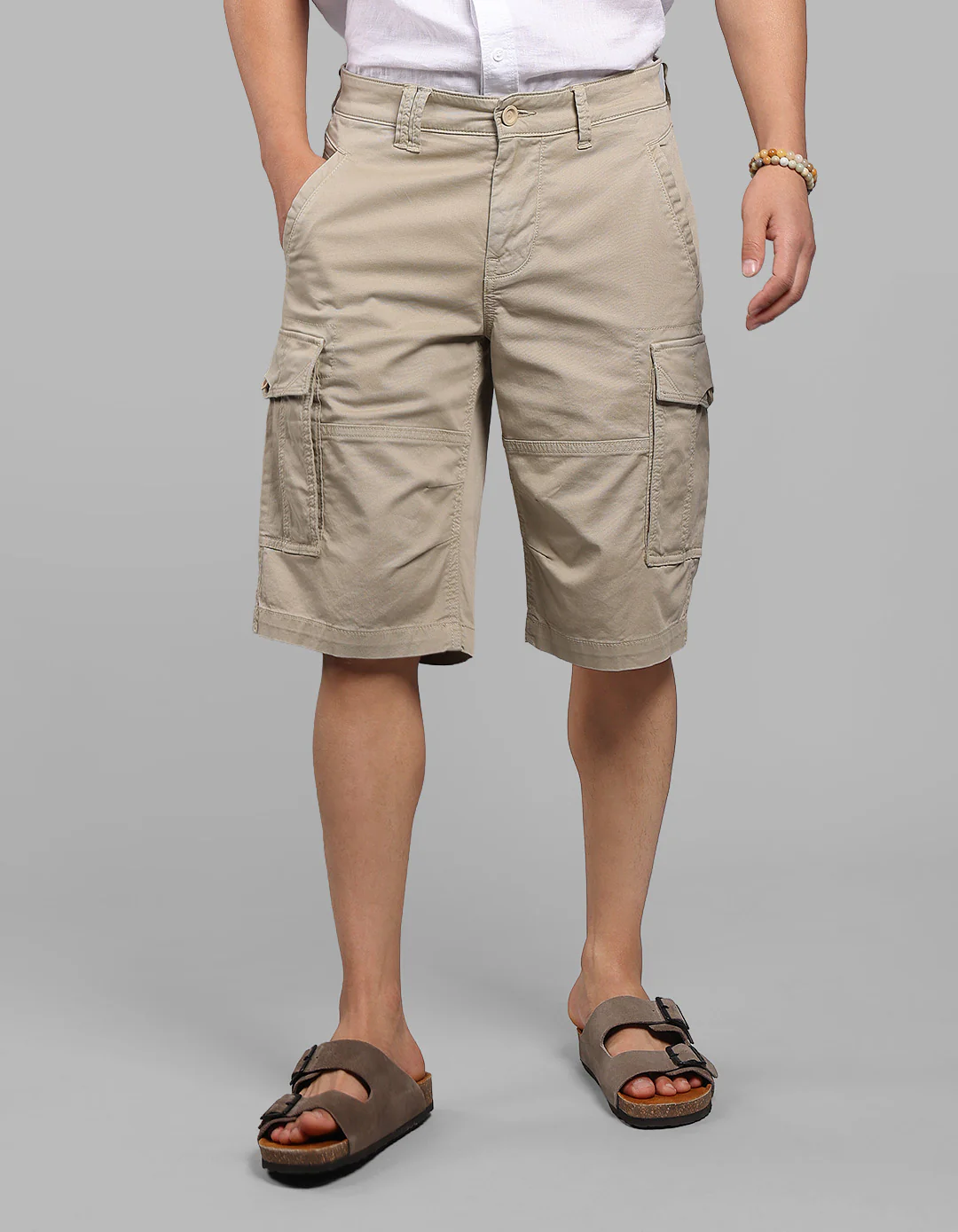 Stone Stretch Cargo Short