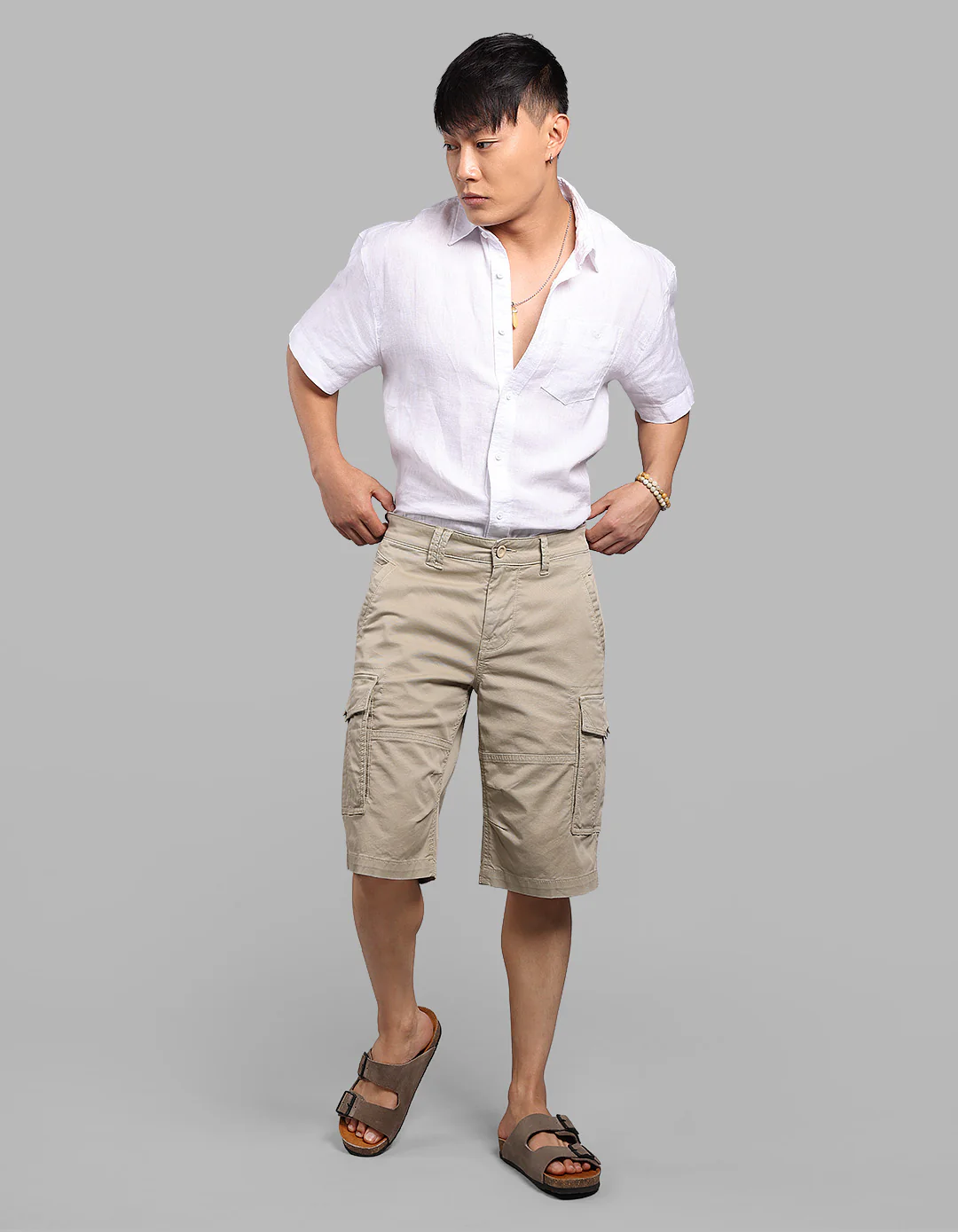 Stone Stretch Cargo Short - Image 2