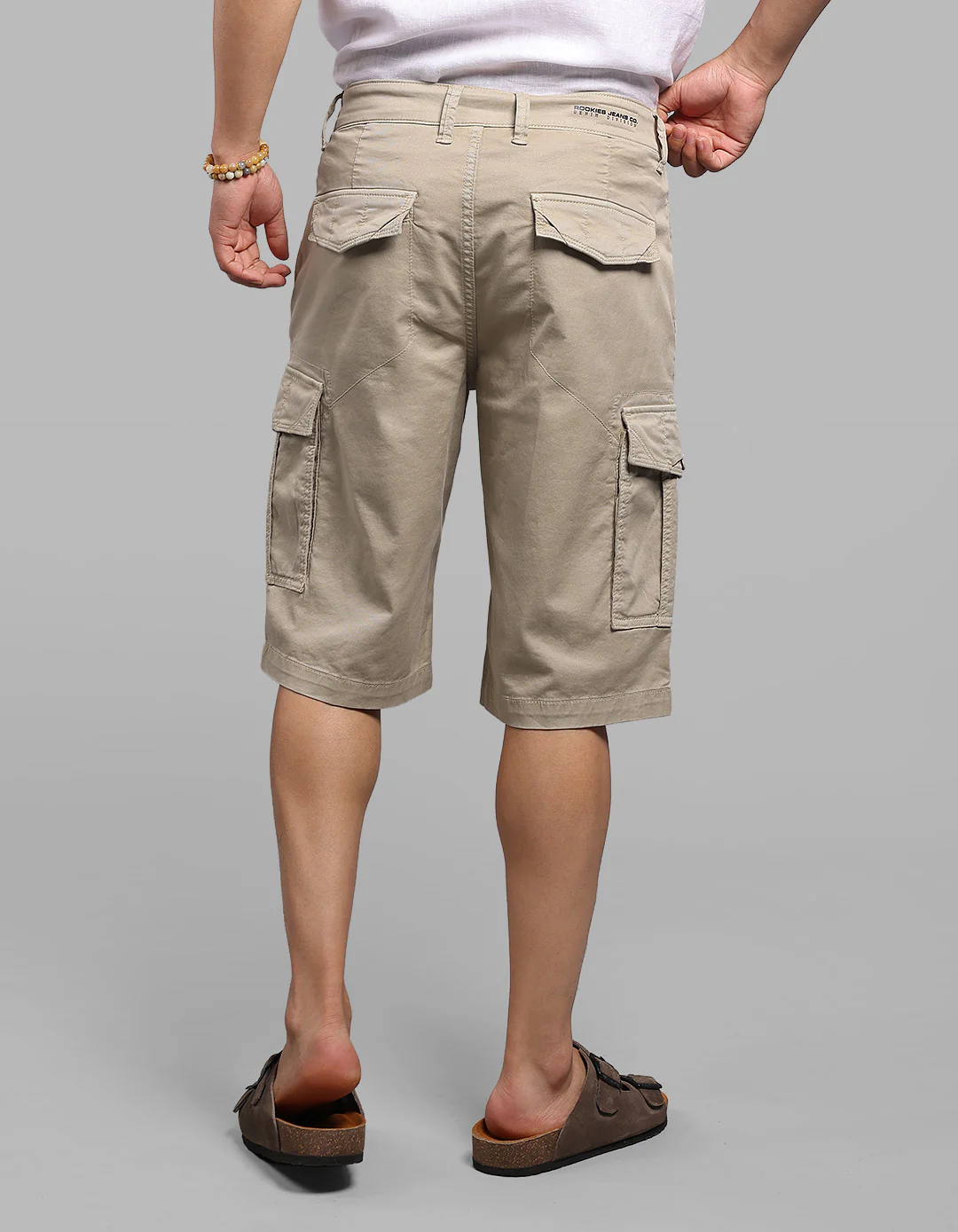 Stone Stretch Cargo Short - Image 6