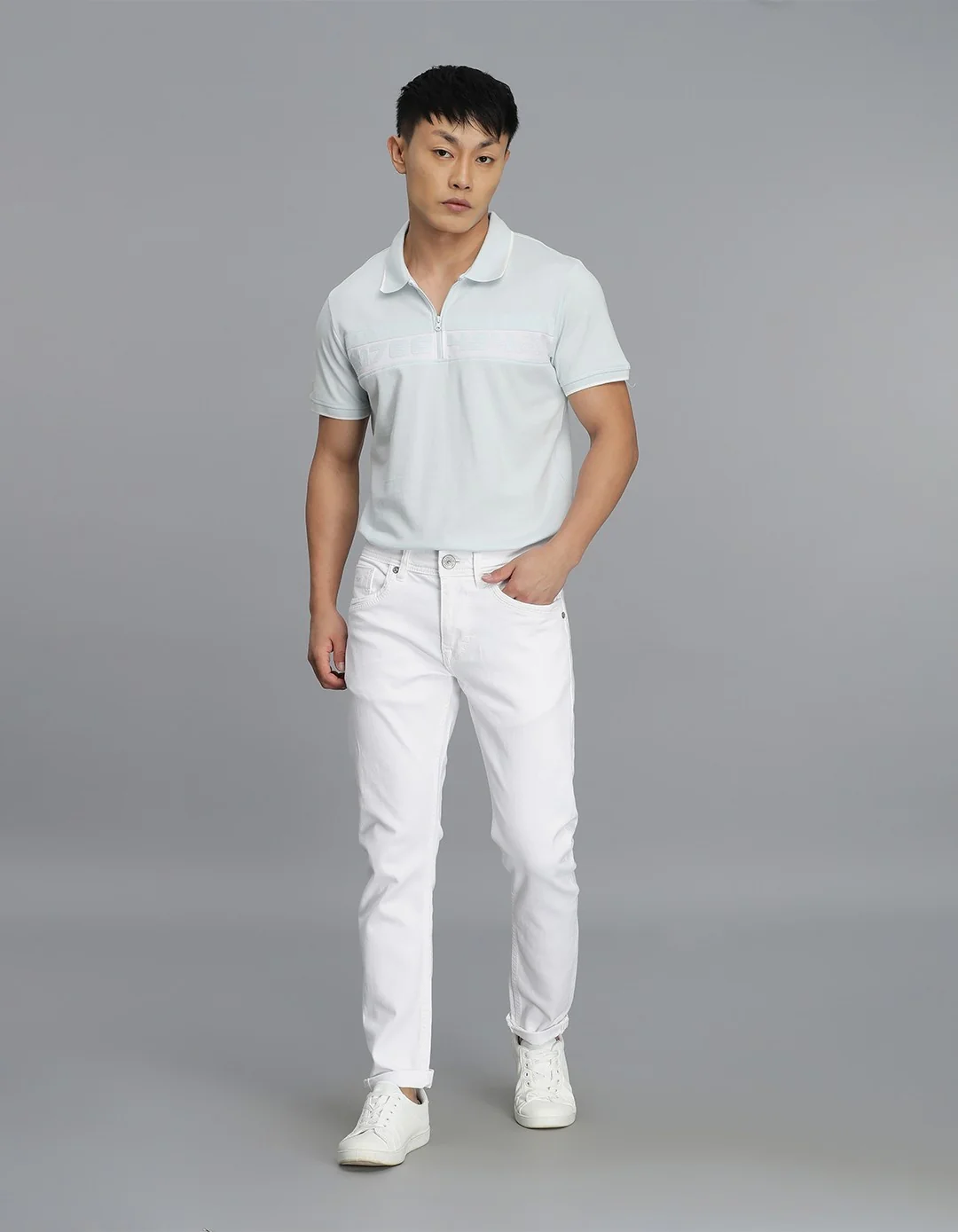 White Low-Rise Ankle Length jeans - Image 2